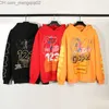 Erkek Hoodies Sweatshirts RRR123 Süper Büyük Sokak Hip Hop Baskılı Peluş Çift Hoodie Erkekler ve Erkekler Z230819