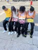 Erkek Kot Moda Gotik Punk Kaya Mektubu Kot Pen Y2K Street Hip Hop Harajuku Günlük Gevşek Çok Yönlü Düz Geniş Bacak Pantolonları 230815