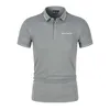 Fp0n T-shirts pour hommes Designer Hommes Polo Chemise de luxe Boss Lettres Casual manches courtes Mode Lâche Revers Moitié T M-3XL