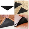 Table Runner 4pcs/Set Reusable Washable Rug Carpet Mat Grippers Non Slip Silicone Grip For Home Bath Living Room