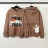 Sweats à capuche pour hommes Sweats Cosmic Peaks Broken Panlet Snow Mountain Sunset Sweat à capuche imprimé Hommes Femmes America Vintage High Street Fleece Camel Pull à capuche J230818