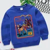 TAG PULLOVER you re it it print Kids Compley Girls Fall Satanism Hell Sweatshirts Funny Halloween Tops Satan Demon Grim Reaper Boys Hoodie 230818