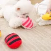 Köpek oyuncakları çiğneme oyuncak evcil hayvan peluş sesli dişler küçük köpekler için dişleri malzemeler malzemeleri 230818