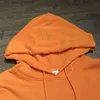 Herrtröjor tröjor 2023 Vetements hoodie broderade bokstäver tryckta fram och bakre herr- och mäns sport hoodie T230819