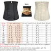 Waist Tummy Shaper Womens Shapewear Strong Latex Waist Trainer Workout Hourglass Belt Waist Cincher Trimmer Long Torso Fajas 9 Steel Bone 230818