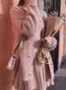 Damskie dzianiny tee damskie sweter jesienne zima elegancka piękna v szyja swetry na wierzch Koreańską modę łagodny wiatr luźne ubrania kardigan 230818