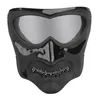 Máscara de capacete supertático Máscara Máscara de paintball Proteção de rosto de proteção de face Halloween Cosplay NO03-338