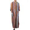 Ethnic Clothing High-grade Muslim Southeast Asia Dubai Middle East Men's Loose Standing Collar Door Tube Long Sleeve Robe Hand Sewn