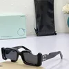 Modische Off-W-Sonnenbrille, Luxus-Off-White-Designer für Männer und Frauen, cooler Stil, heiße Mode, klassische dicke Platte, schwarz, weiß, quadratischer Rahmen, Brille, Off-Man-Brille