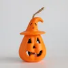 Figure giocattoli d'azione Halloween Pumpkin Lantern Portable Horror Decorative Skull LED LED Impostazione PROPS DECORE DECIFICATO DECIFICATO 230818