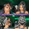 Body Wave 13x6 Hd Lace Frontal Wig 360 Full Glueless Wig Cheveux humains pré-plumés 30 40 pouces Body Wave Lace Front Perruques de cheveux humains