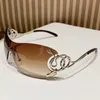 Y2k Spicy Girl Style Purple Pink Cobra Integrated Sungraves Sunglasses Design Design Shine Show Face Sun Glasses