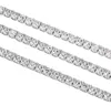 Collier de tennis en diamant Vvs Moissanite de 3 mm en argent sterling 925 de qualité supérieure