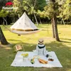 Mat NatureHike Picnic Filt Canvas Portable Picnic Mat Ultralight Beach Filt Mark Mat Mattor utomhusmadrass Camping Mat