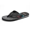 Summer Casual Beach Flip Flop Slipper For Men PU och EVA Material bär bekväma skor Partihandel Mens Fashion Flip Flops