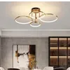 Chandeliers Remote Control Dimming Foyer Restaurant Bedroom Bar Hanging Light Fixtures Novelty Lamp Postmodern Gold LED Chandelier Ceiling