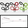 Collares para perros Cuerda de tracción de doble cabeza desmontable colorida para caminar dos perros - Acoplador de rotación de 360 ° Correas de plomo dobles dobles