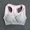 Aktiva uppsättningar 2st Gym Set Women Gradient Color Yoga Syftlös träningsdräkt Rinnande kläder Push Up Sports Bra Hip Lyft Fitness Pants