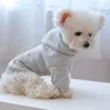 Dog Apparel Hoodie Sweatshirt Winter Pet Clothes Coat Cat Pupy Outfits Yorkshire Terriers Pomeranian Poodle Schnauzer Clothing Shirt