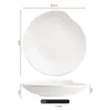 Placas Fancityfvegetable Sopa El Creative Chinese Tabelware Apresenta White requintado de luxo cold prato co