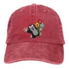 Caps de bola Krtek The Mole Multicolor Hat atingiu o boné feminino Feliz Flor Flor