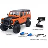 Modello Diecast autentico doppio e cinque porte grandi auto rc 4wd 1 8 crawler buggy arrampicata potente giocattolo remoto a fascio di metallo 230818