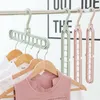 Hangers Racks Magic MultiPort Support Wonder For Clothes Drying Rack Multifunction Plastic Hanger Storage 230818