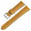 Uhren Bänder 20mm 22 mm 24mm Vintage Echtes Lederband für Männer Frauen Sport Handgelenk Band Ersatz Armband Universal Accessoires