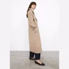 Trench femminile Cootempette totem vestiti invernali giacca da donna x-lung kaki batton stagione tipi dritti