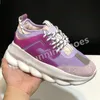 New Sneakers Designer Shoes Running Shoes Top Quality Chain Reflective Height Reaction Mens Womens Lightweight Trainers SIZE 36-46 Y6