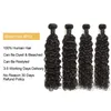 30 32 40 cali fali głębokości Brazylijskie dziewicze włosy Weaves 3 4 wiązki ludzkie włosy wiązki pojedyncze wiązki Remy Hair Extensions