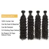 30 32 40 pouces vague profonde brésilienne vierge cheveux tisse faisceaux 3 4 faisceaux faisceaux de cheveux humains faisceaux simples extensions de cheveux remy