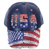 Beradas Point Drill Baseball Cap USA Full Sports Sports Casual Diamond Conjunto Cowboy Sun Hat Letters Hats