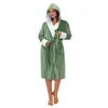 Women's Jackets Women Lightweight Coats And Winter Coat Bathrobe H Lengthened Shawl Bathrobes Home Clothes Long Sleeved Robe