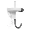 Ванная крючка для ванны с крючками на стенах с подвижными настенными крючками с вращающимися водонепроницаемы