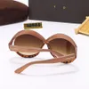 Fashion Designer Summer Eyecses Womens Circle T sei colori Mens Luxury Beach Glasses Pretocction Twing Swimming with Box Go332H