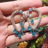 Boucles d'oreilles pendantes GODKI 2023 à la mode romantique pour mariée mariage fille quotidien clair bleu cubique zircone bijoux