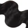 Capelli peruviani intrecciano 3 pezzi bundle di onde corporeo a buon mercato onde peruviane peruviane bundle di capelli umani 10 "-28" nero naturale