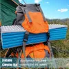 Mat Thicken Aluminum Membrane Foldable Camping Mattress Moistureproof Sleeping Pad Lightweight Ixpe Foam Mat Beach Cushion Travel