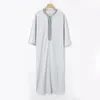 Abbigliamento etnico uomini musulmani tacchino abaya islam abiti di moda caftan caftan jubba thobe saudita arabia dubai abito di lusso cotone pakistan