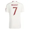 23 24 24 Mount Antony Sancho Rashford Soccer Jersey B. Fernandes 2023 2024 Casemiro Eriksen Shaw Football Shirt Men Kit Kit Mundurs