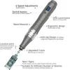 M8 Electric Professional Microneedling Pen - Wireless Derma Auto Pen - Bästa hudvårdsverktygssats för ansikte och kropp - 2st 16 -stifts patroner