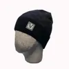 Knitted Designer Beanie Temperament Versatile Warm Design Christmas Gift High-quality Hat Cap