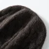 Beanie Skull Caps Merrilamb Hoge kwaliteit kasjmier hoed voor vrouwen en mannen Winter Warm Soft Beanies Cap vrouwelijk gebreide buitenhoeden 230818