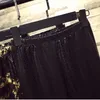 Kadın Taytlar Sonbahar Kış Siyah Parlak Pu Deri Sıska Kadın Yüksek Bel Seksi Artı Boyut Pantolon