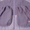 Jackets masculinos lacible 3D bolso de retalhos de papel de retalhos 2023 estilo de vento de outono de outono de inverno solto de sobretudo homem Mulheres High Street
