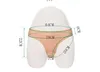 Forme mammaire D CUP Remplissage de coton de soie Faux seins artificiels Formes mammaires et culottes vaginales Crossdresser Shemale Drag Queen Transgenre 230818