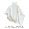 Dekens Babybadjas voor baby's 6-laags inbakerdoeken Comfortabele katoenen badhanddoek D5QA