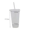 マグカップ601-700mlの蓋付きストローカップ再利用可能なコーヒーカッププラスチック水マグカップカップル