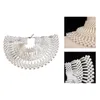 Pendant Necklaces Pearl Necklace Shawl Beaded Bib Choker Collar Jewelry For Women